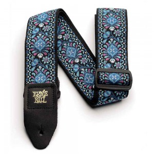 Ernie Ball Classic Jacquard Guitar Strap, Indigo Orchid